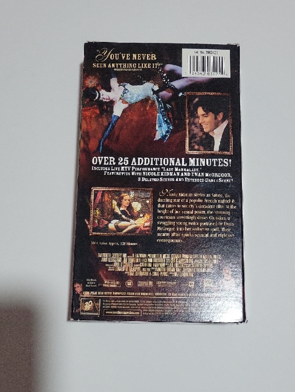 Moulin Rouge VHS - Picture 2 of 4